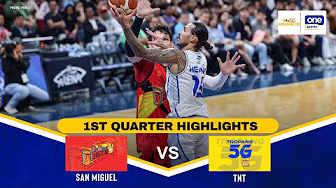 SAN MIGUEL vs TNT | FINALS GAME 6 | 1ST QUARTER HIGHLIGHTS | PBA SEASON 50 PHILIPPINE CUP
