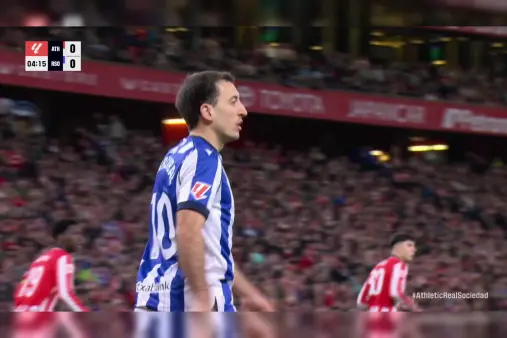 [Highlights] Pablo Marin misses one-on-one, Oyarzabal's follow-up shot denied by a last-ditch clearance