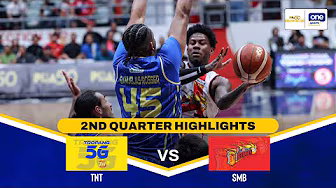 TNT vs. SAN MIGUEL | FINALS GAME 5 | 2ND QUARTER HIGHLIGHTS | PBA SEASON 50 PHILIPPINE CUP