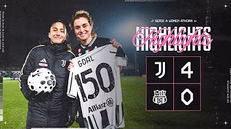 BECCARI Hat-Trick & GIRELLI's 150th Goal | Juventus Women 4-0 Sassuolo | HIGHLIGHTS Serie A Women