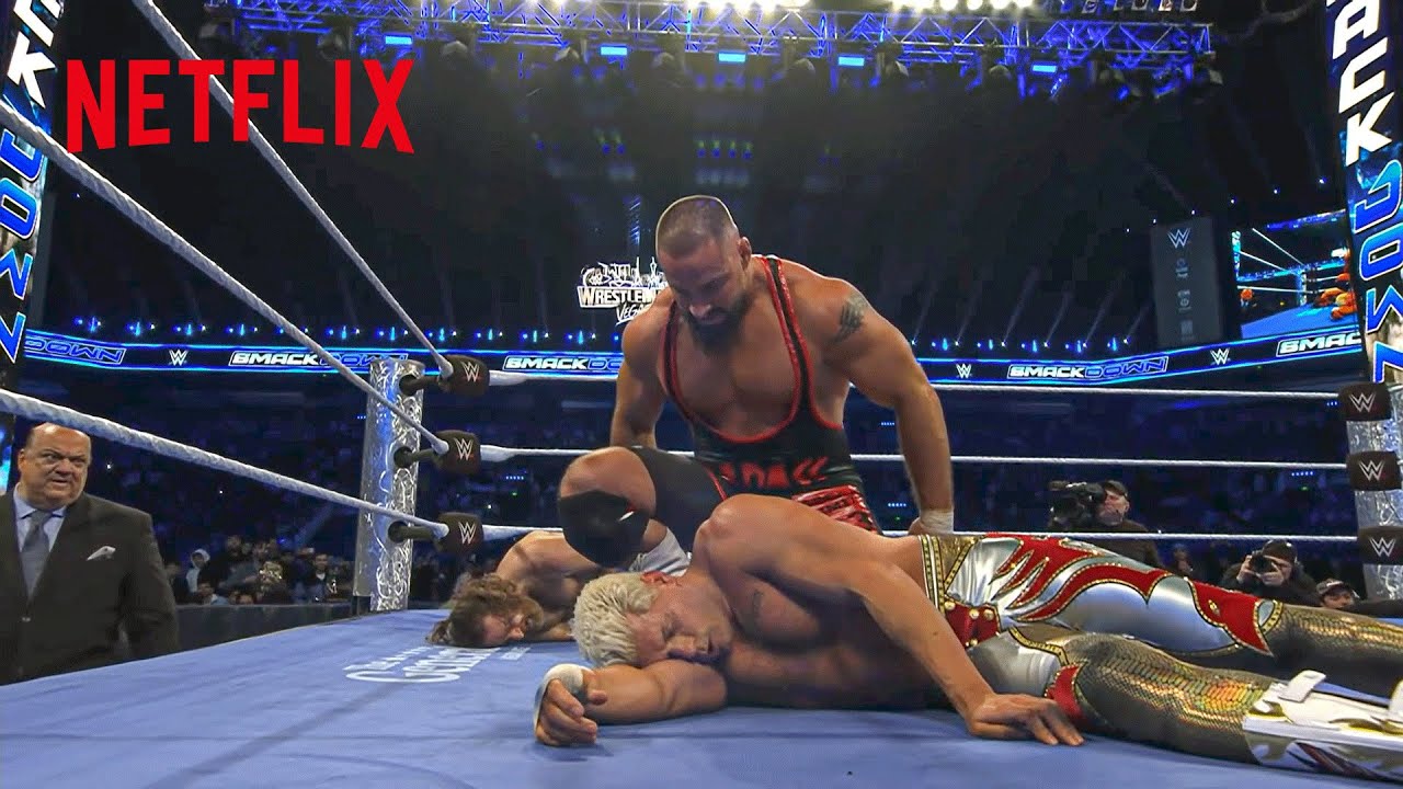 All-Out chaos breaks out at the end of SmackDown | WWE SmackDown | 1/30/26