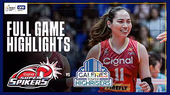 GALERIES TOWER vs. CIGNAL | FULL GAME HIGHLIGHTS | 2026 PVL ALL-FILIPINO CONFERENCE