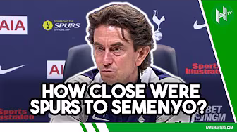 Spurs tried to SIGN Semenyo! | Thomas Frank | Spurs v Man City