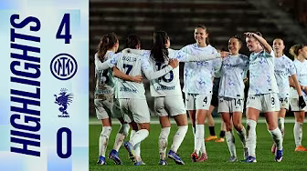 POKER NERAZZURRO E DRITTE IN SEMIFINALE 🔥🤩 | INTER 4-0 TERNANA | COPPA ITALIA WOMEN | HIGHLIGHTS