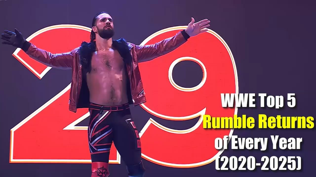 WWE Top 5 Biggest Rumble Returns of Every Year (2020-2025)