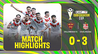 Match Highlights:Three goals,clean sheet.CR Belouizdad defeat Stelenbosch FC 3-0.#TotalEnergiesCAFCC