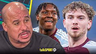 "WEIRD SITUATION!" Gabby Agbonlahor BAFFLED by Harvey Elliot at Aston Villa & PRAISES Young Talent! poster backdrop