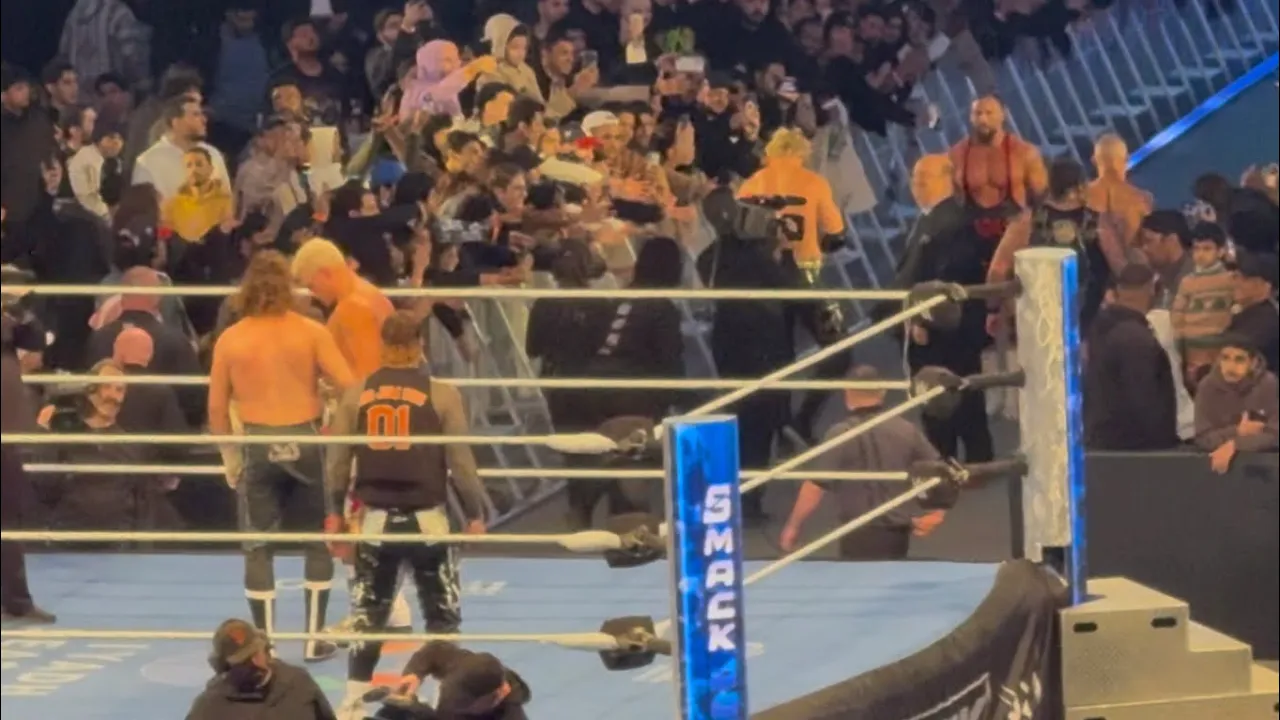 Everything That Happens After #WWE SmackDown In Riyadh Goes Off The Air