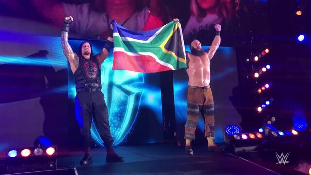 Roman Reigns, Braun Strowman stand tall with South Africa backdrop