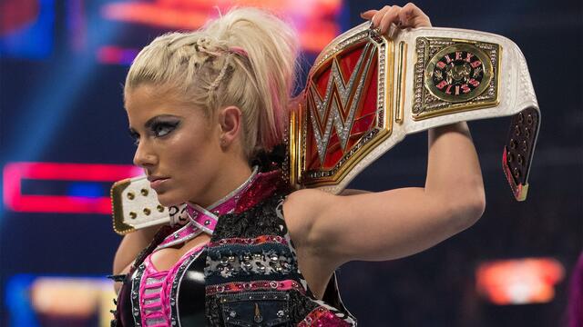 Alexa Bliss' WWE Women's Championship victories backdrop