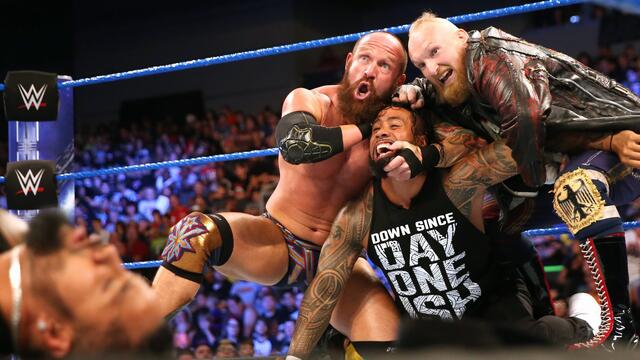 SAnitY wreak havoc on The Usos in their debut: SmackDown LIVE, June 19, 2018