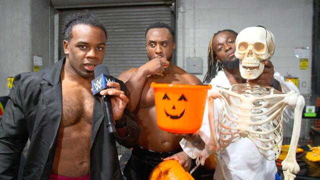 The New Day are ready for Halloween: WWE.com Exclusive, Oct. 30, 2018 background