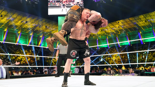 Brock Lesnar decimates Braun Strowman with repeated F5s: WWE Crown Jewel 2018 (WWE Network Exclusive)