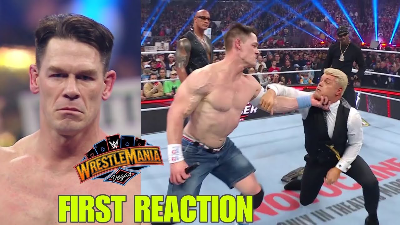 John Cena First Reaction After Heel Turn & Brutal Attack on Cody Rhodes At Elimination Chamber 2025