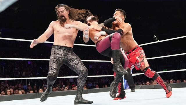 Akira Tozawa & The Brian Kendrick vs. Local competitors: WWE 205 Live, Nov. 21, 2018 background