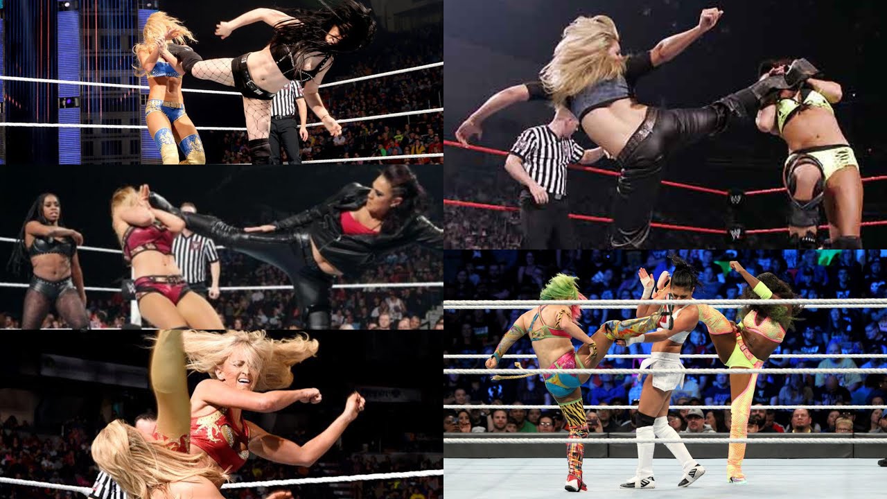 Women's wrestling- 300 kicks backdrop