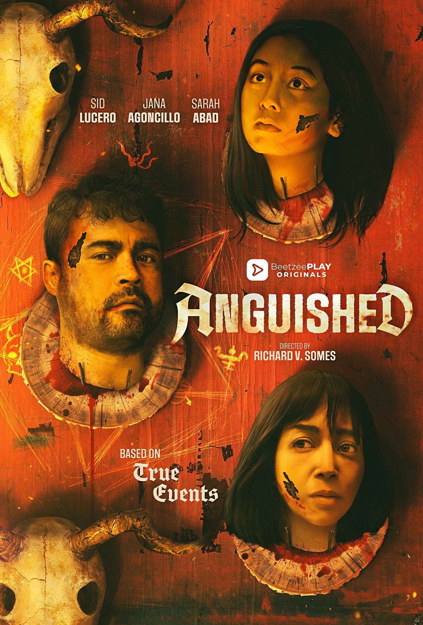 Anguished poster
