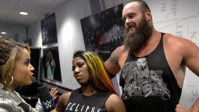 Strowman & Moon are focused on the Royal Rumble background