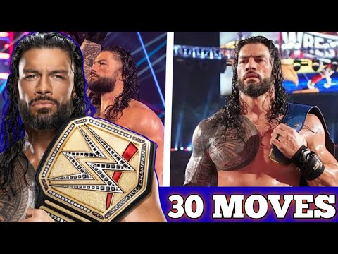 Top 30 Moves of Roman Reigns: background