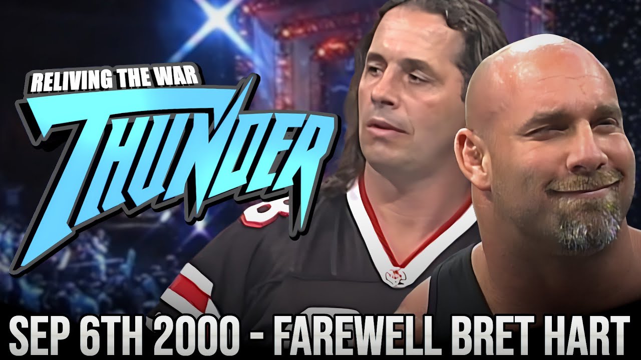 Bret Hart RIPS Goldberg in Final WCW Appearance - Reliving The War Thunder - September 6th 2000