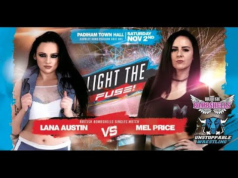 WWE NXT UK star Lana Austin Vs Mel Price | FREE FULL MATCH | British Women's Wrestling