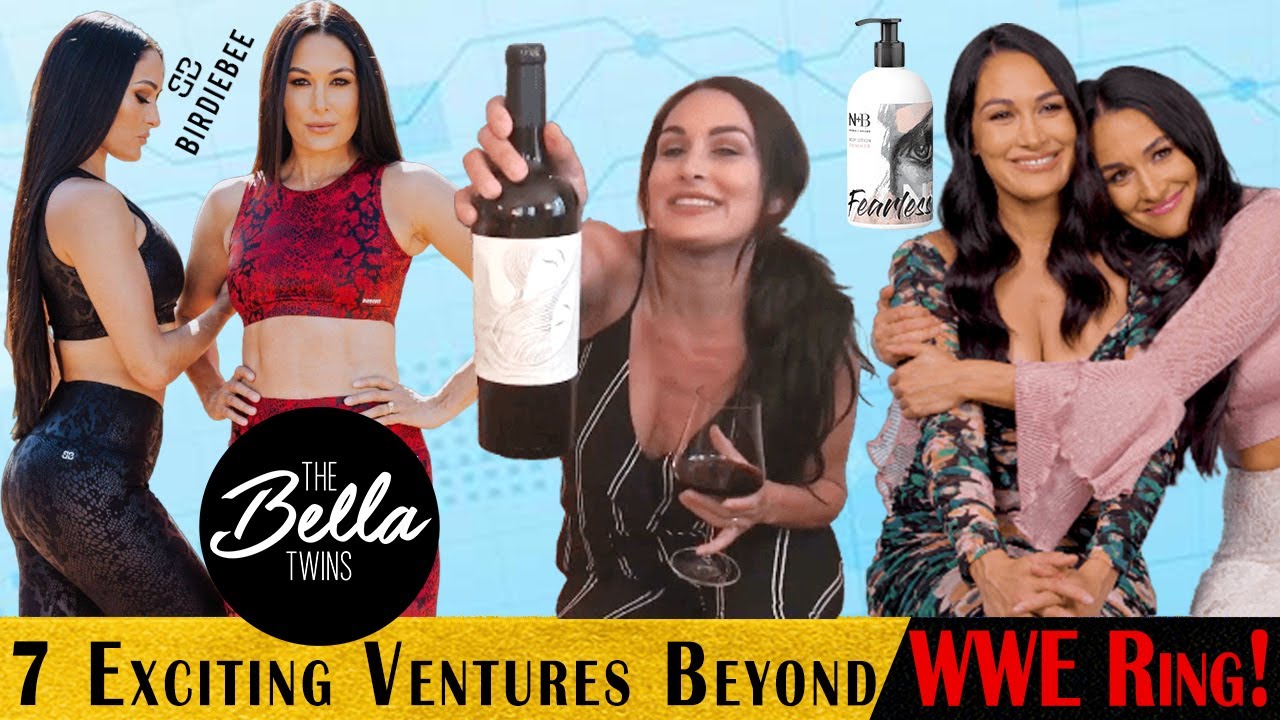 Bella Twins: 7 Exciting Ventures Beyond the WWE Ring | Nikki Bella | Brie Bella background