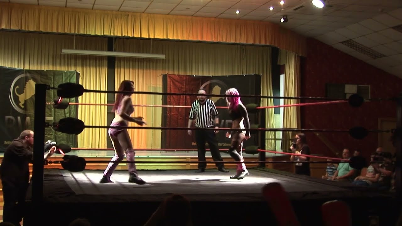 Little Miss Roxxy Vs Ruby Summers | British Women's Wrestling | 2016 Rare
