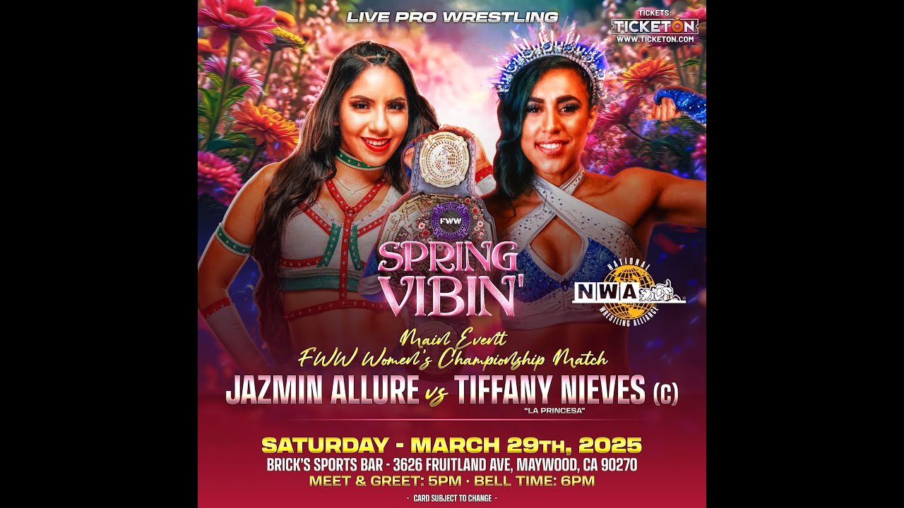 Jazmin Allure vs Tiffany Nieves background