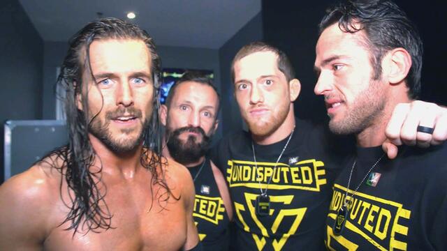 Undisputed ERA celebrate Adam Cole's triumph: WWE.com Exclusive, March 20, 2019 background