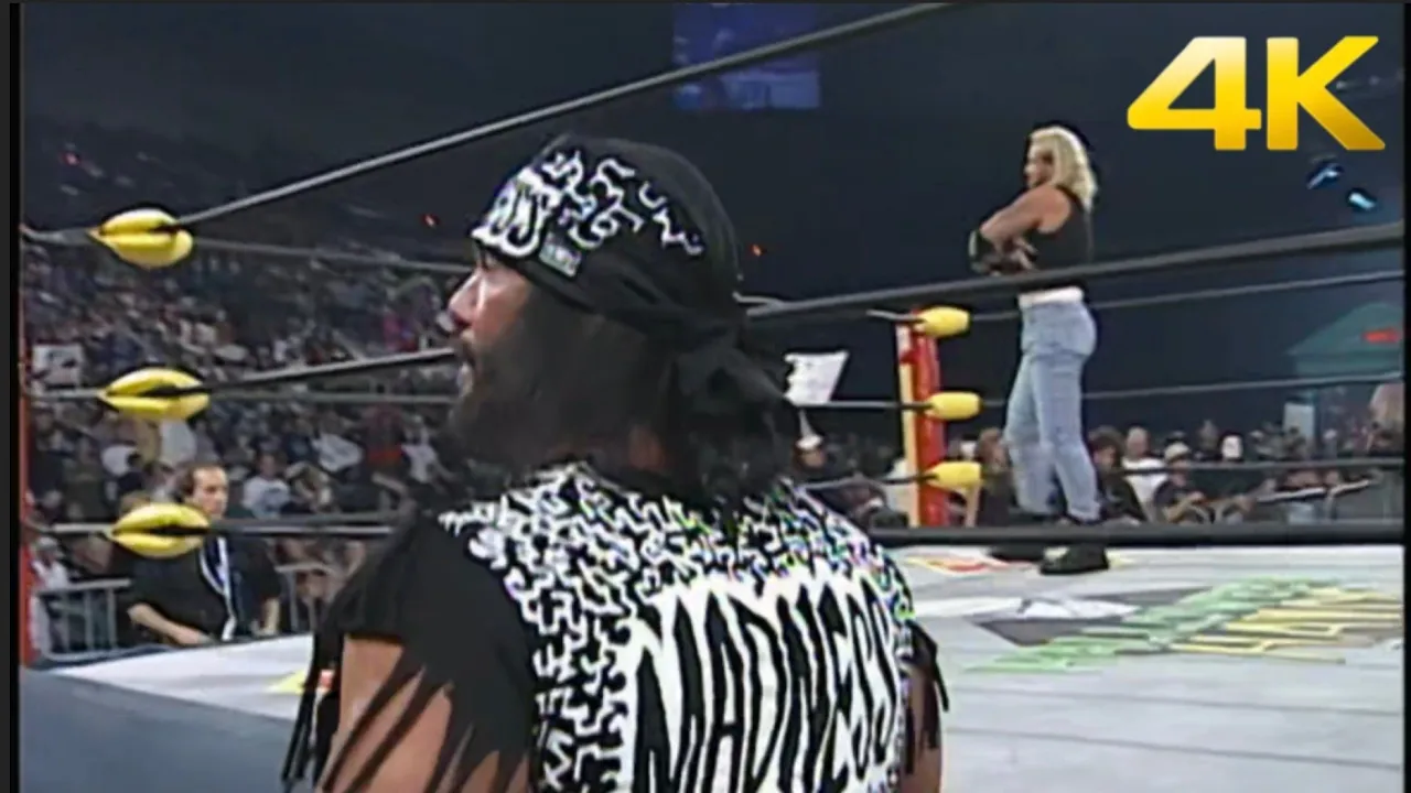 WATCH IN 4K 60FPS: Macho Man Randy Savage vs. Diamond Dallas Page | Halloween Havoc 1997
