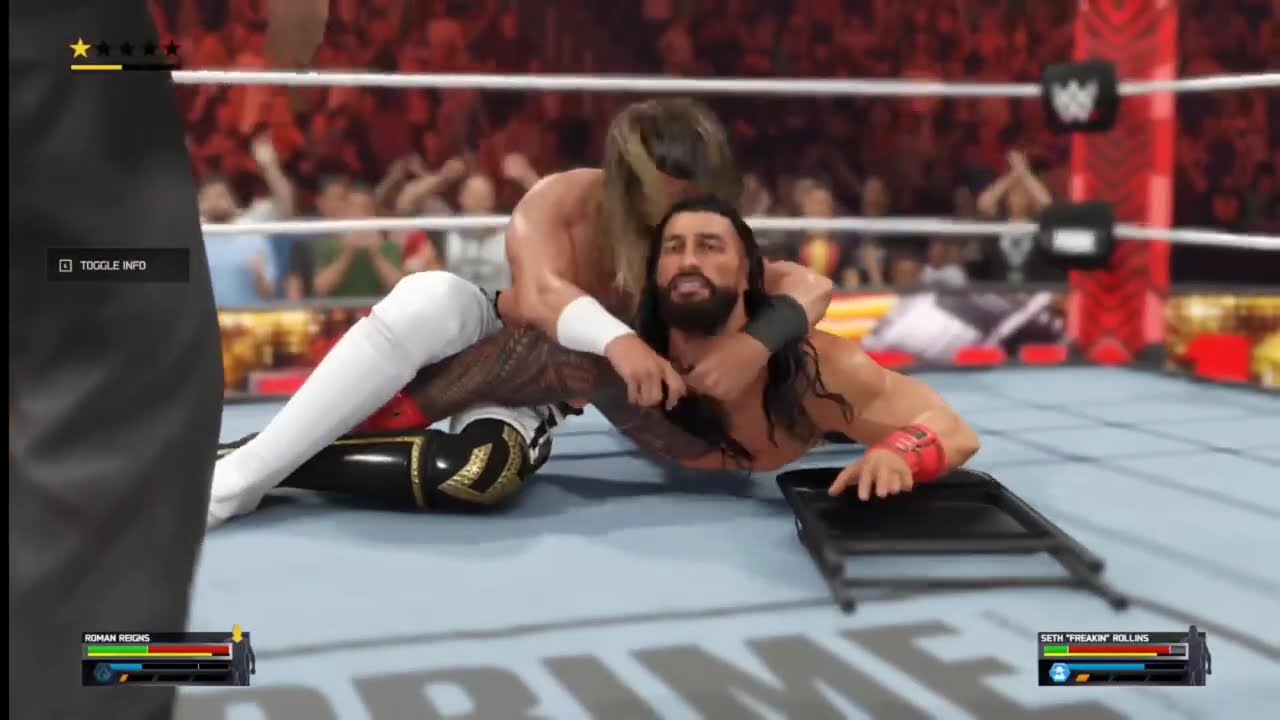 ๐จ EXTREME RULES SHOCKER! Seth Rollins vs. Roman Reigns - Full Match | WWE 2K25 | Wrestling Reality