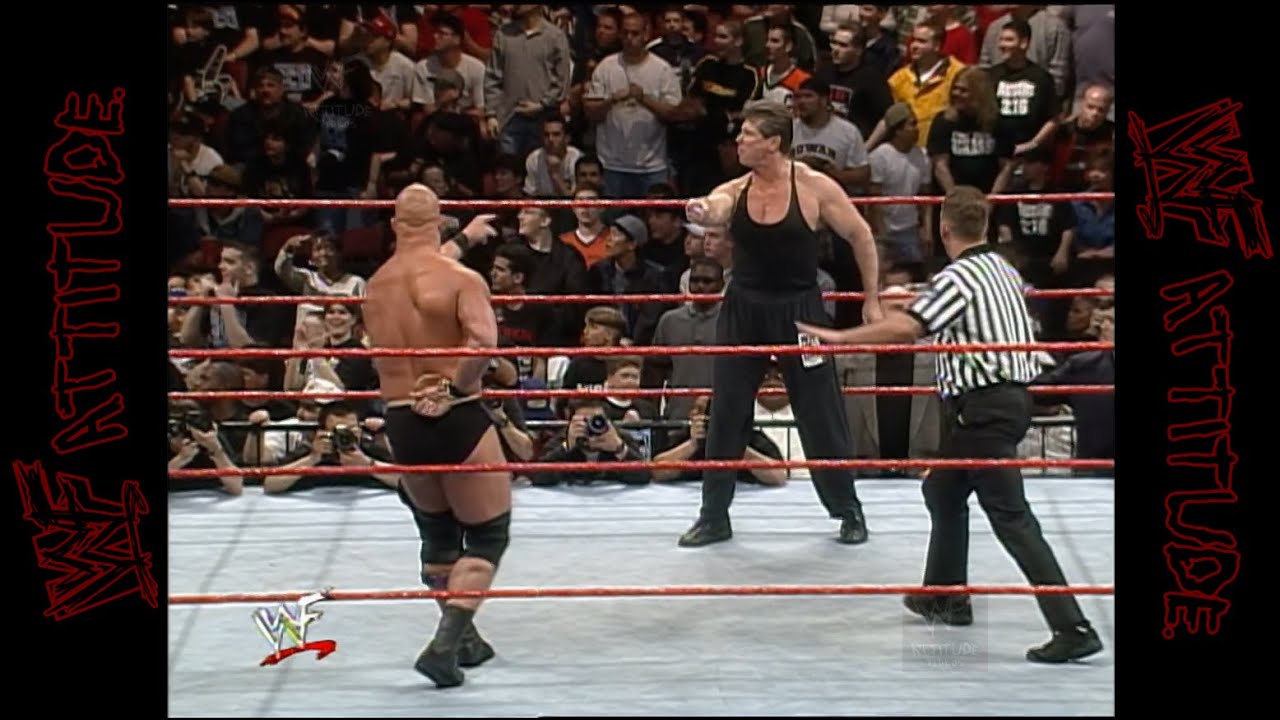 Mr. McMahon vs. Stone Cold | WWF RAW (1998) background