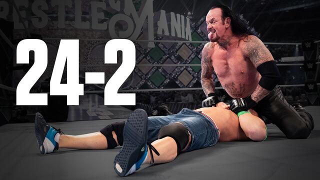 WrestleMania by the numbers background