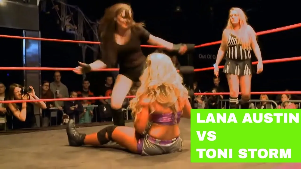Lana Austin Vs Toni Storm | British Women's Wrestling