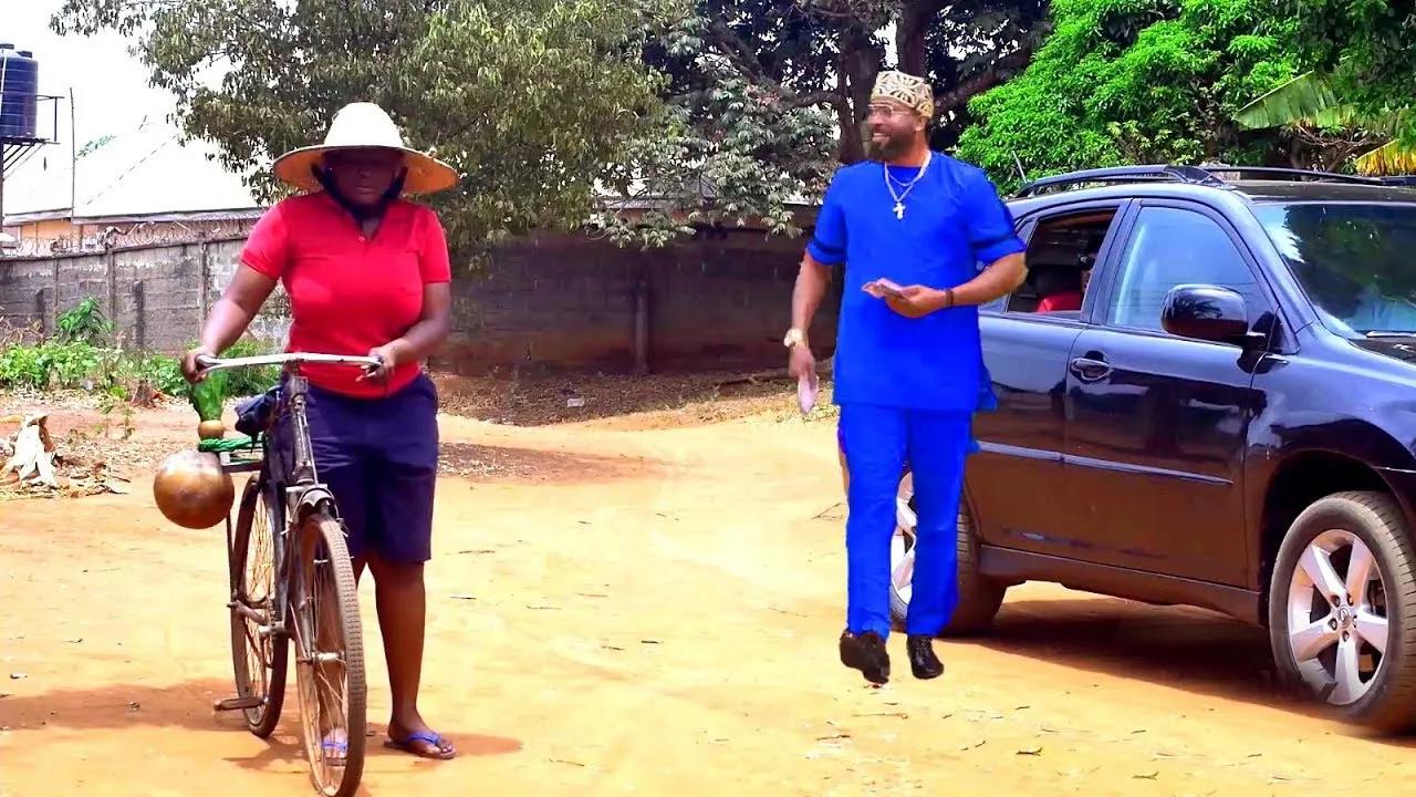 THE PRINCE WAS ONLY PASSING WHEN HE SAW THE ROADSIDE PALMWINE SELLER AND FELL IN LOVE WITH HER