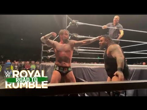 CM Punk vs Bronson Reed Full Match - WWE Road to Royal Rumble 1/10/2026