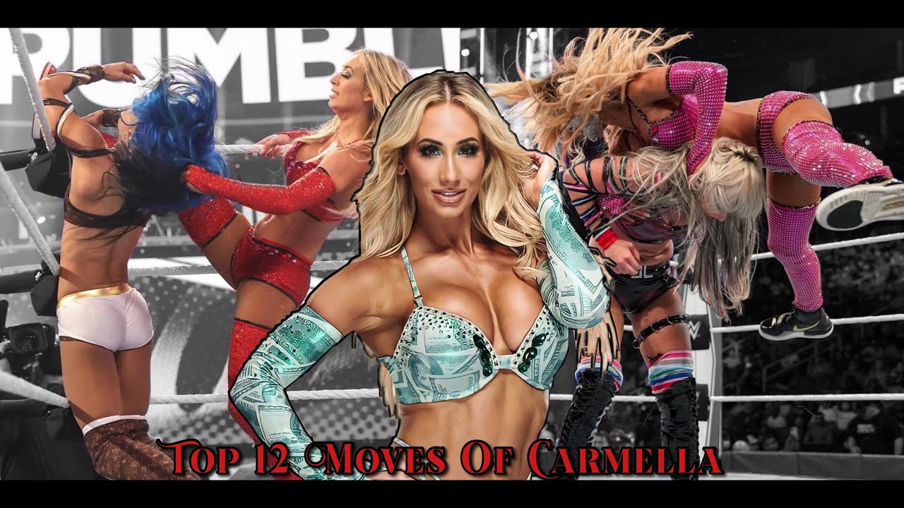 Top 12 Moves Of Carmella{Liv Spiteful} background