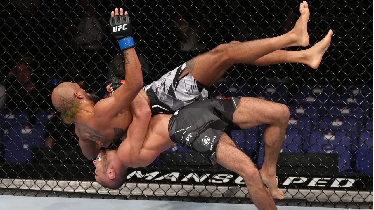 The MOST BRUTAL UFC Middleweight Knockouts & Finishes background