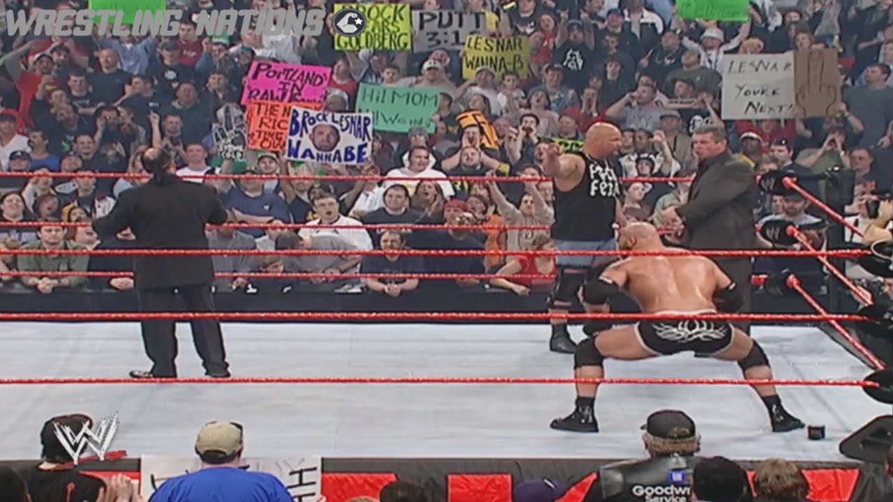 Goldberg Spears Stone Cold & Paul Heyman