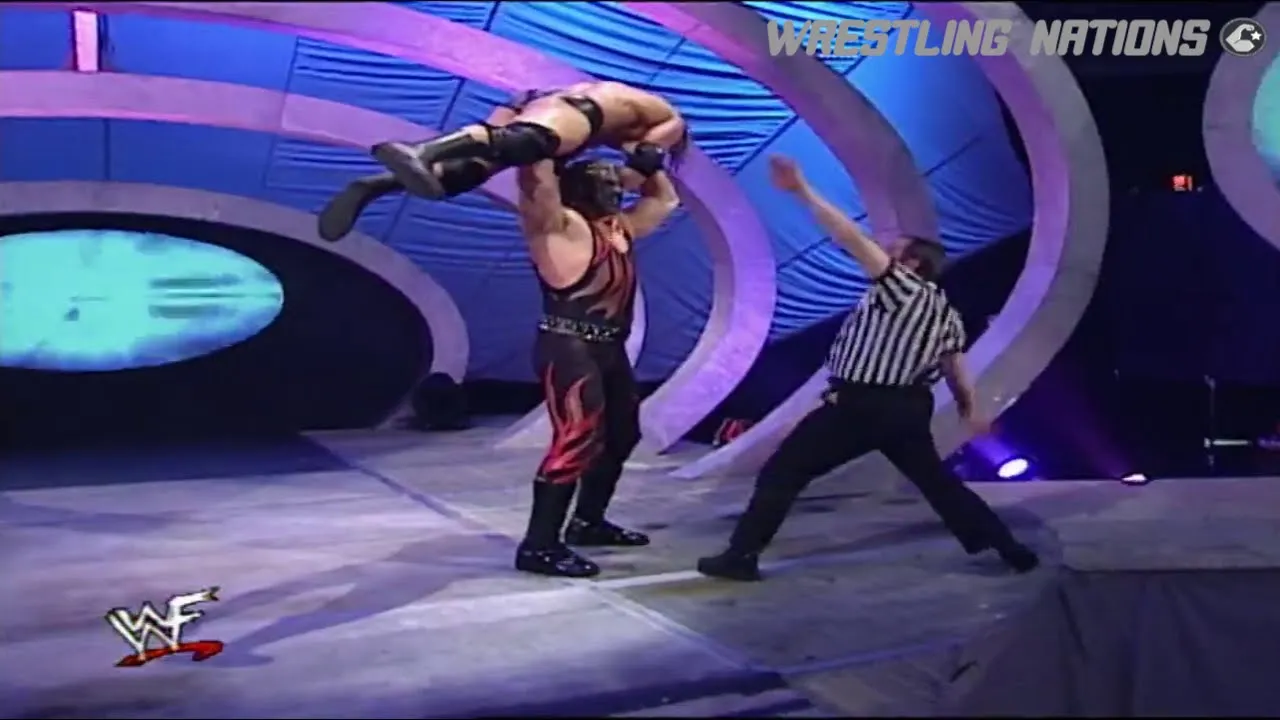 Triple H vs Kane on SmackDown - Kane in Dangerous Mood background