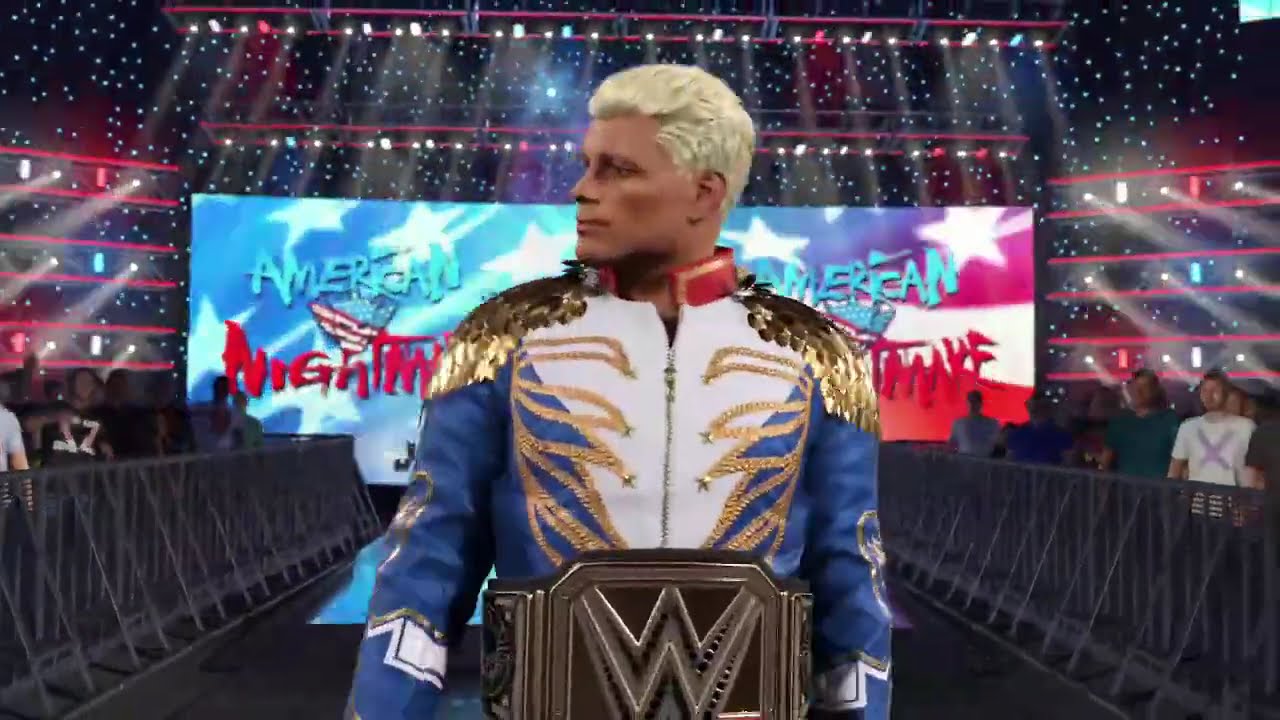 WWE 2025 John Cena Vs Cody Rhodes Undisputed Championship Match | WWE 2K25