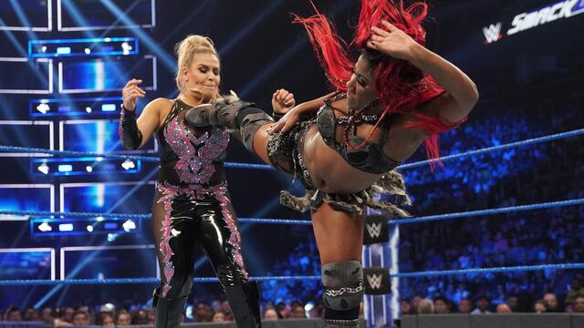 Natalya vs. Ember Moon: SmackDown LIVE, Aug. 6, 2019 background
