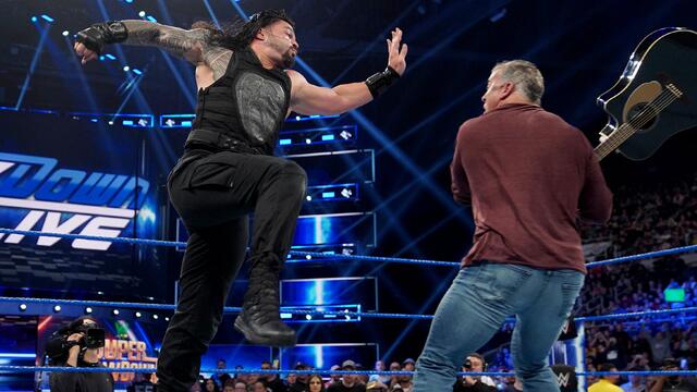 Shane McMahon tests Roman Reigns’ limits: Wal3ooha, 23 May, 2019 background