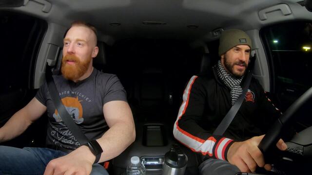 WWE Ride Along: The Bar Car - Tonight after Raw background