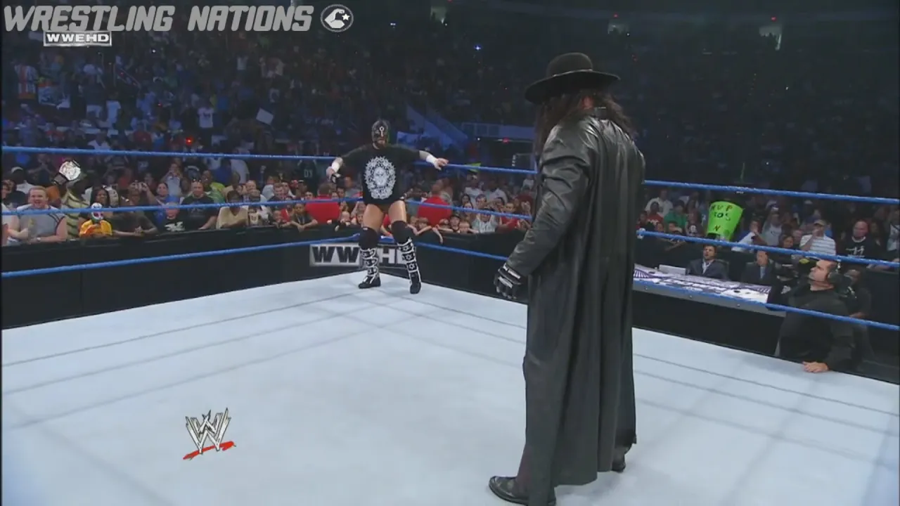 Fake Undertaker - Luke Gallows in Undertaker's Dress background