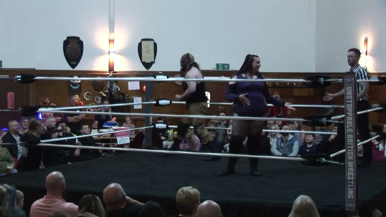 Dominita "The 310lbs Diva" Vs The Rarebit | Intergender Match | Unstoppable British Wrestling