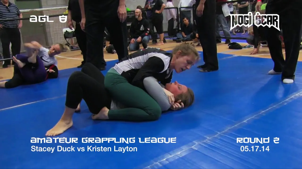 Girls Grappling: Stacey Duck vs Kristen layton Remastered Classic Amateur Grappling League background