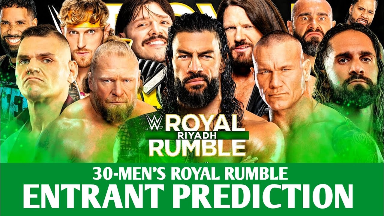 Royal Rumble 2026: All 30 Men Entrants Prediction