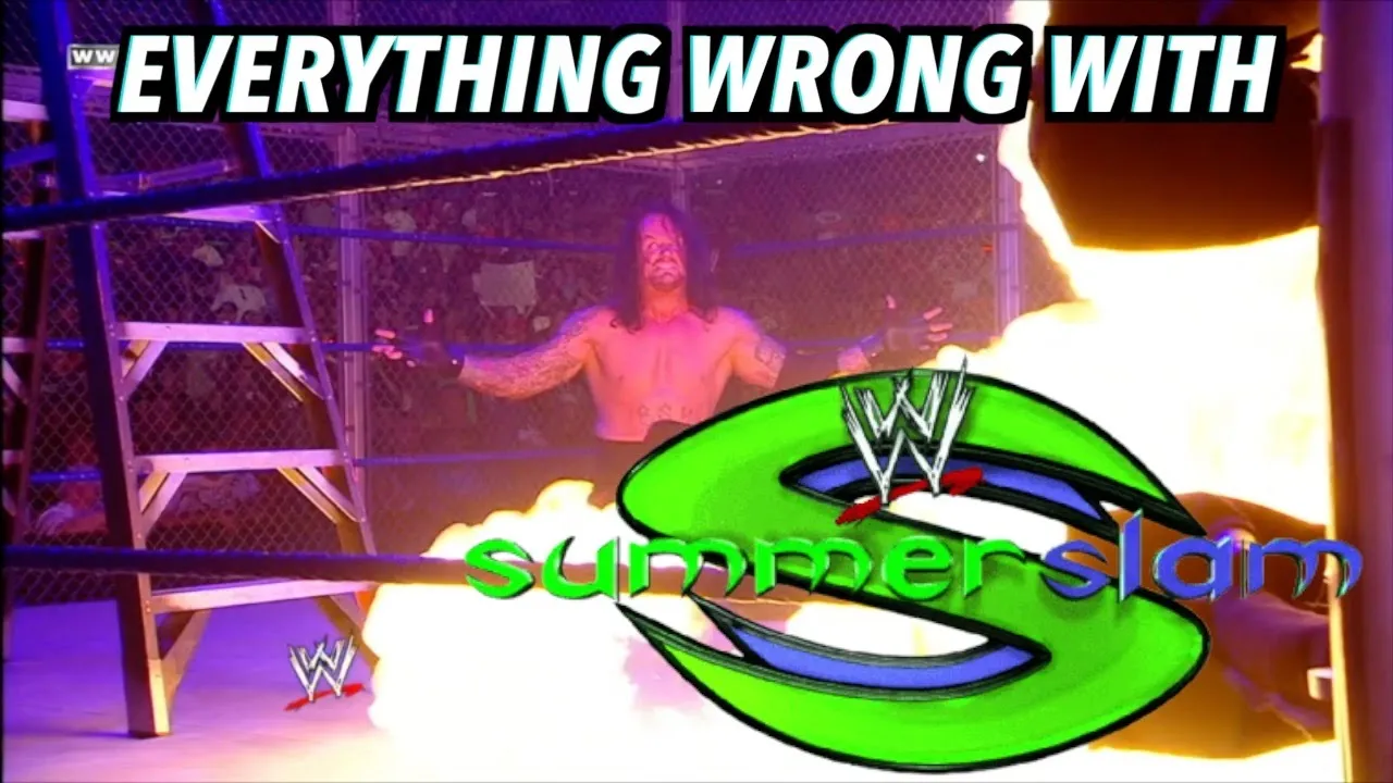 Everything Wrong With WWE SummerSlam 2008 background