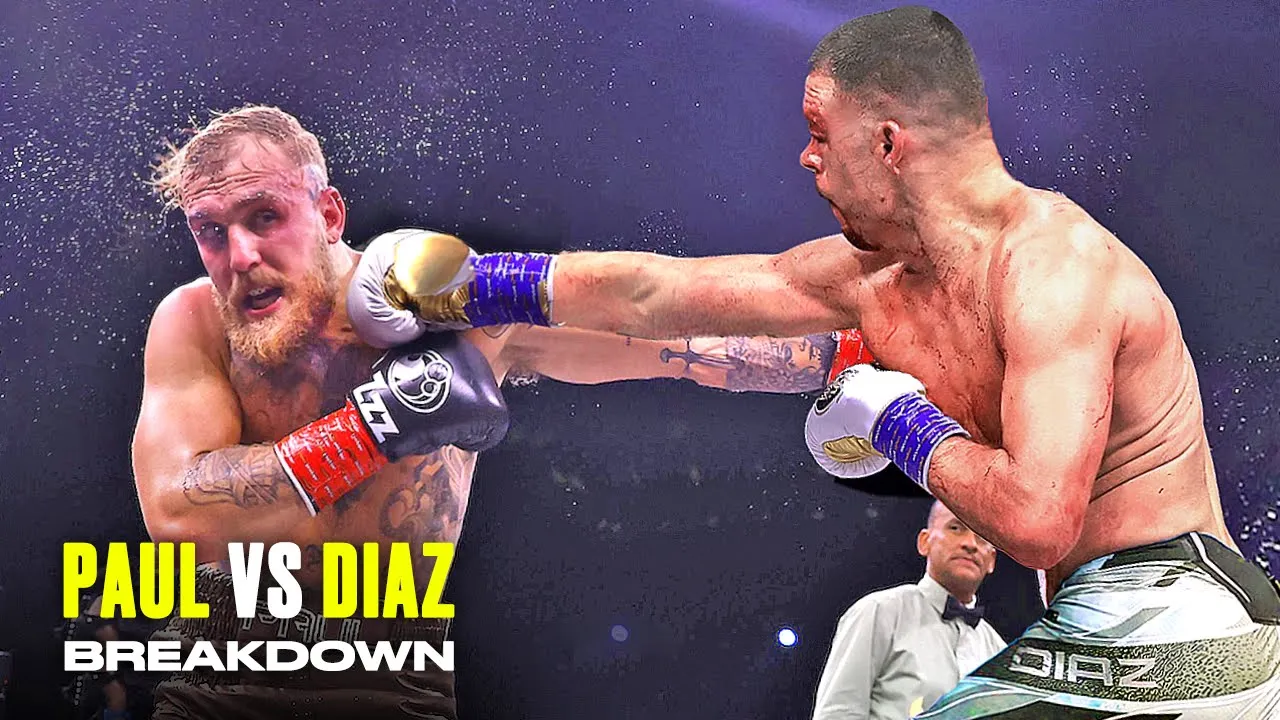 Jake Paul vs Nate Diaz - Full Fight Breakdown